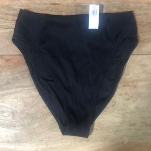 Brand New Old Navy High Waisted Black Swimsuit bottom